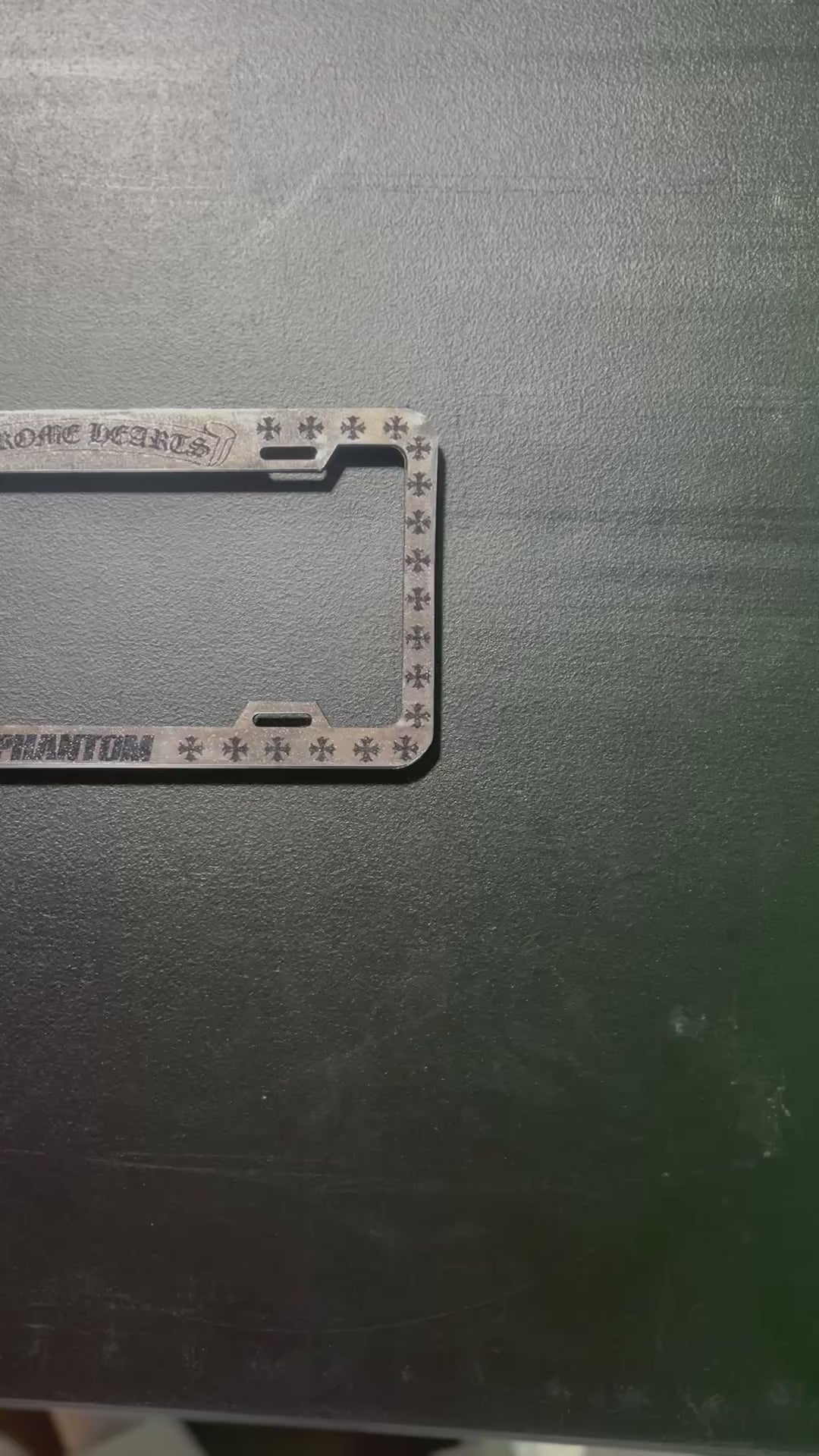 Chrome Heart Quick Plate